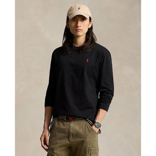 T-shirt dritta a maniche lunghe - POLO RALPH LAUREN - Modalova