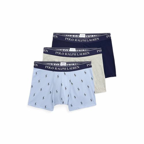 Confezione da 3 boxer tinta unita - POLO RALPH LAUREN - Modalova