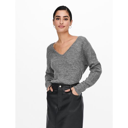 Pull con scollo a V, maglia morbida - JDY - Modalova