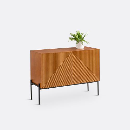 Mobile credenza vintage 2 ante, Lodge - LA REDOUTE INTERIEURS - Modalova