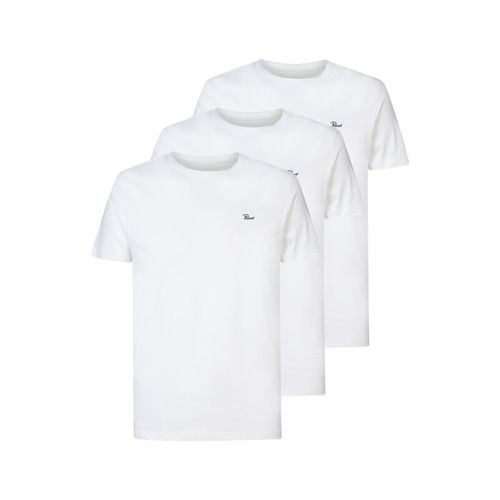 Confezione da 3 T-shirt tinta unita girocollo - PETROL INDUSTRIES - Modalova
