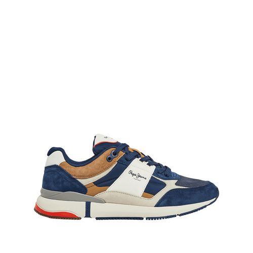 Sneakers Basse London Pro Mesh Uomo Taglie 40 - pepe jeans - Modalova