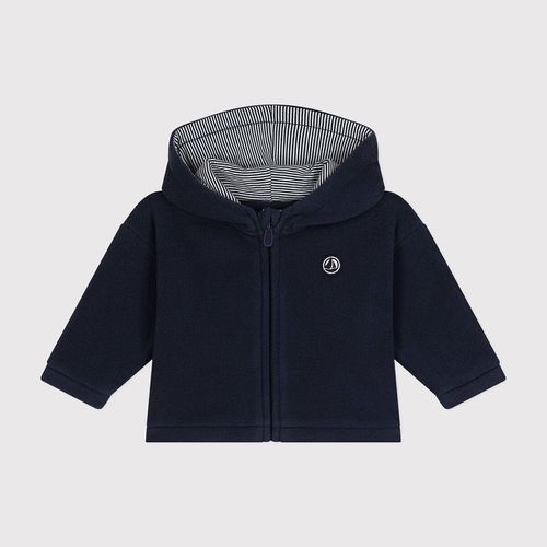 Felpa con cappuccio pile - PETIT BATEAU - Modalova