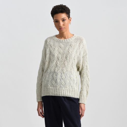 Pull Scollo Rotondo Trecce Donna Taglie L - molly bracken - Modalova