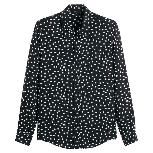 Camicia Maniche Lunghe A Pois Collo Classico Donna Taglie 38 (FR) - 42 (IT) - ikks - Modalova