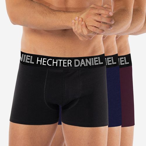 Confezione da 3 boxer tinta unita - DANIEL HECHTER LINGERIE - Modalova