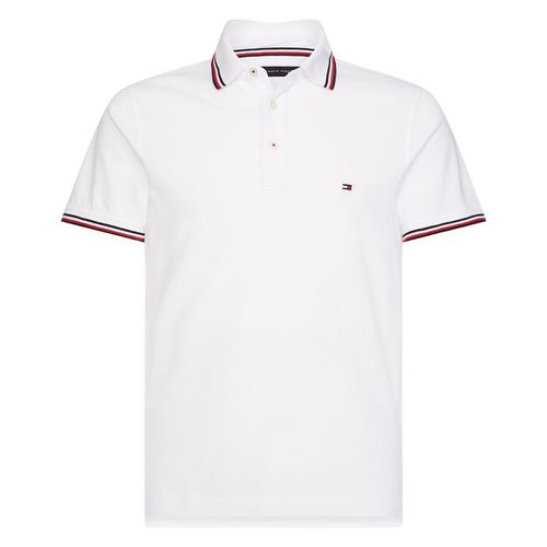 Polo slim in maglia piqué Tommy Tipped - TOMMY HILFIGER - Modalova