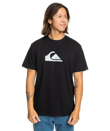 T-shirt maniche corte girocollo con logo - QUIKSILVER - Modalova