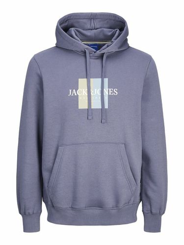 Felpa dritta con cappuccio - JACK & JONES - Modalova