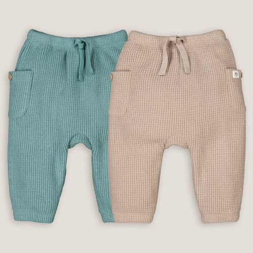 Confezione da 2 pantaloni alla turca a nido d'ape - LA REDOUTE COLLECTIONS - Modalova