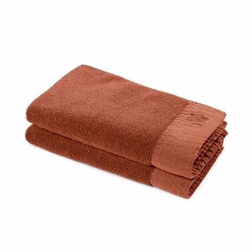 Set Di 2 Asciugamani Per Gli Ospiti Cotone Bio, Helmae Taglie 30 x 50 cm - am.pm - Modalova