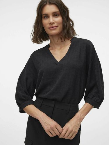 Blusa maniche a palloncino, scollo a V - VERO MODA - Modalova