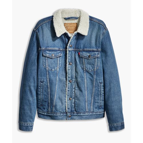 Giacca in denim fodera Sherpa - LEVI'S - Modalova