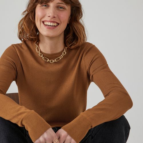 Maglione basico, maniche lunghe - LA REDOUTE COLLECTIONS - Modalova