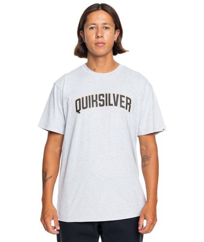 T-shirt maniche corte girocollo con logo - QUIKSILVER - Modalova