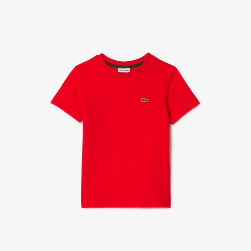 T-shirt Maniche Corte Bambina Taglie 12 anni - 150 cm - lacoste - Modalova