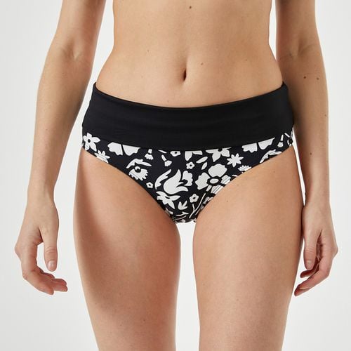 Culotte per bikini a fiori con risvolto - ANNE WEYBURN - Modalova