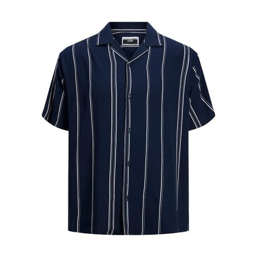 Camicia In Viscosa Blu Uomo Taglie M - jack & jones - Modalova