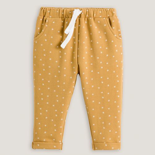 Pantaloni Da Jogging Stampa Stelle In Felpa Taglie 1 mese - 54 cm - la redoute collections - Modalova