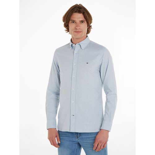 Camicia Fantasia A Maniche Lunghe Uomo Taglie XS - tommy hilfiger - Modalova