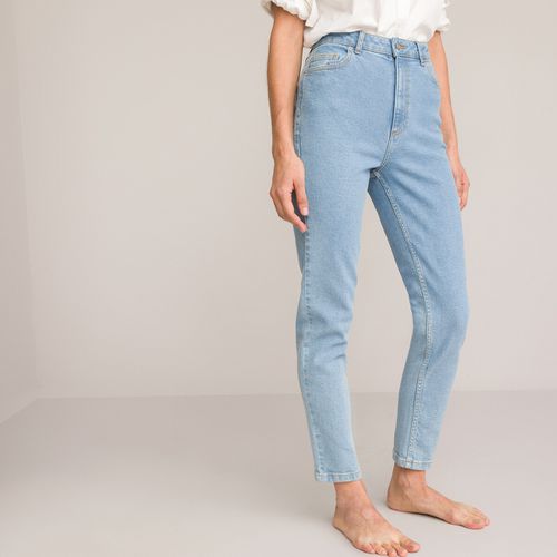 Jeans Mom Vita Alta Donna Taglie 38 (FR) - 42 (IT) - la redoute collections - Modalova