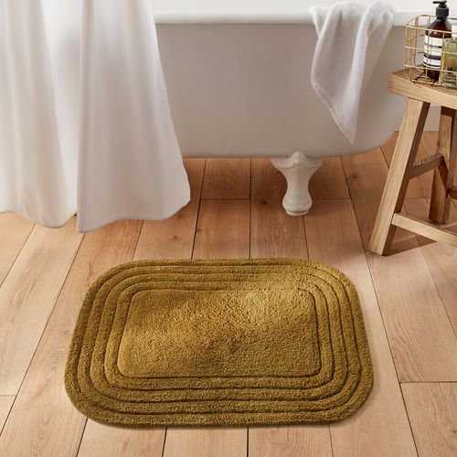 Tappeto da bagno cotone riciclato tufté, Romane - LA REDOUTE INTERIEURS - Modalova