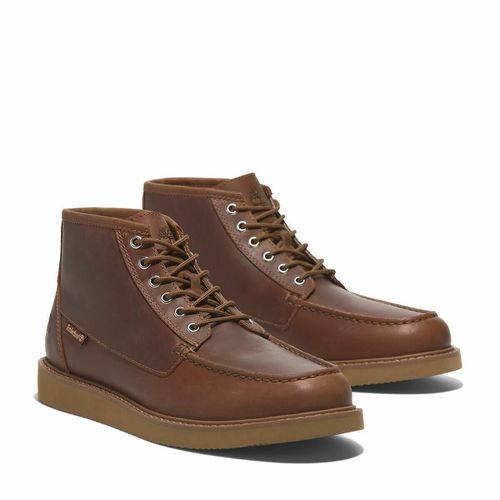 Stivali Pelle Con Lacci Newmarket Mid Lace Up Uomo Taglie 40 - timberland - Modalova