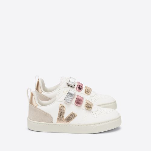 Sneakers Da Bambino Con Velcro V-10 Chromefree Bambina Taglie 28 - veja - Modalova