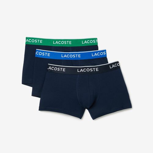 Confezione da 3 boxer tinta unita - LACOSTE - Modalova