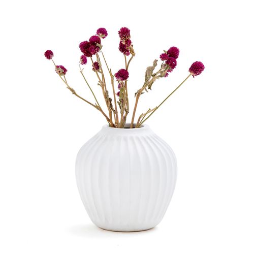 Vaso in ceramica striato H15 cm Estria - LA REDOUTE INTERIEURS - Modalova