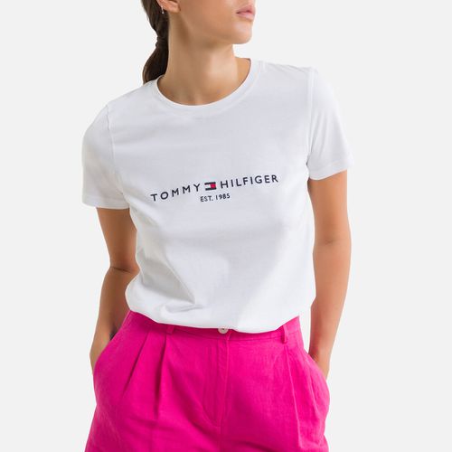 T-shirt scollo rotondo maniche corte - TOMMY HILFIGER - Modalova