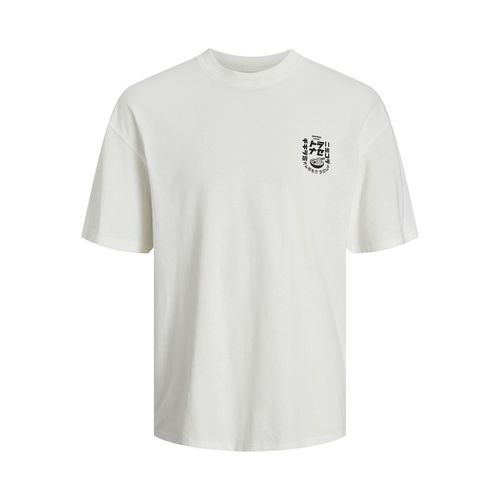 T-shirt Girocollo Con Logo Uomo Taglie S - jack & jones - Modalova