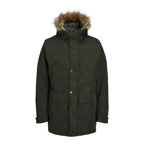 Parka con cappuccio bordato da pelliccia sintetica Jjchamp - JACK & JONES - Modalova