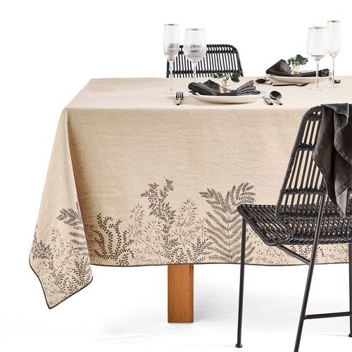 Tovaglia Lino/cotone, Frondaison Taglie 150 x 250 cm - la redoute interieurs - Modalova