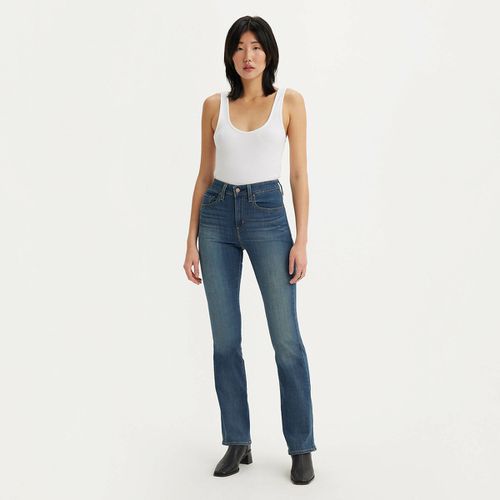 Jeans 725 Bootcut Vita Alta Donna Taglie W31 L32 (US) - 44 (IT) - levi's - Modalova