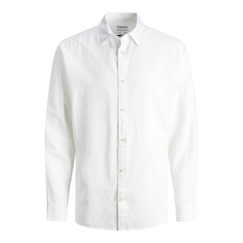 Camicia cotone lino - JACK & JONES - Modalova