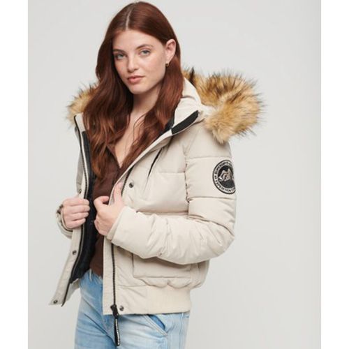 Bomber Everest Con Cappuccio Donna Taglie 34 (FR) - 38 (IT) - superdry - Modalova