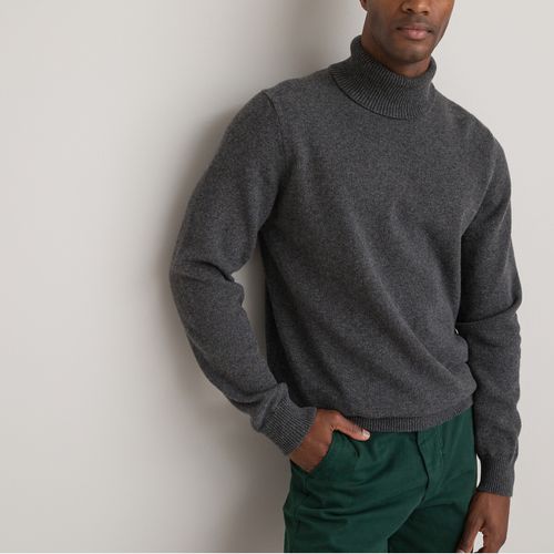 Pull Dolcevita In Lambswool Uomo Taglie S - la redoute collections - Modalova