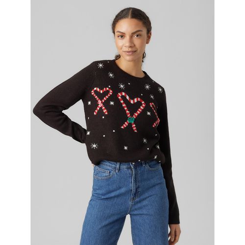 Maglione Di Natale Con Motivo Donna Taglie XS - vero moda - Modalova