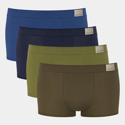 Confezione da 4 boxer Go natural in cotone bio - SLOGGI - Modalova