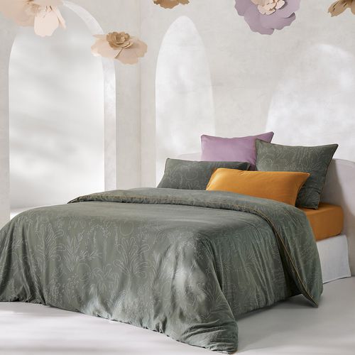 Copripiumone Satin Di Cotone, Olise Taglie 140 x 200 cm - emma x la redoute interieurs - Modalova