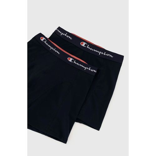 Confezione Da 2 Boxer Tinta Unita Basic Uomo Taglie S - champion - Modalova