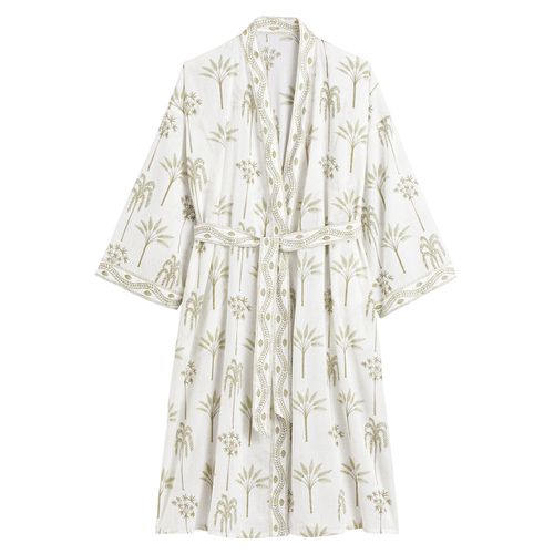 Accappatoio kimono, voile di cotone, Siwa - LA REDOUTE INTERIEURS - Modalova