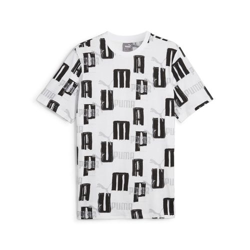 T-shirt Maniche Corte Essentiel Aop Uomo Taglie XL - puma - Modalova