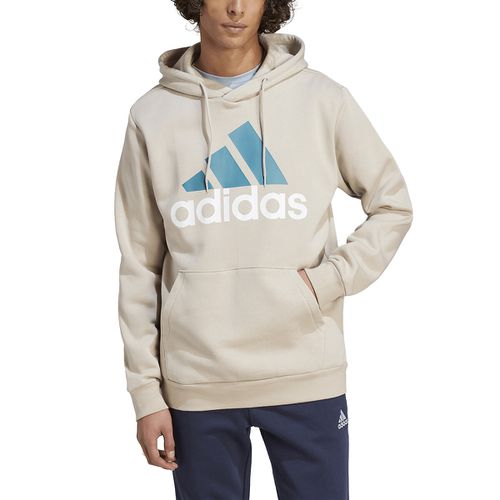 Felpa Con Cappuccio, Logo Felpata Essentials Uomo Taglie XL - adidas sportswear - Modalova