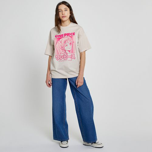 T-shirt Taglio Oversize Bambina Taglie XXXS - one piece - Modalova