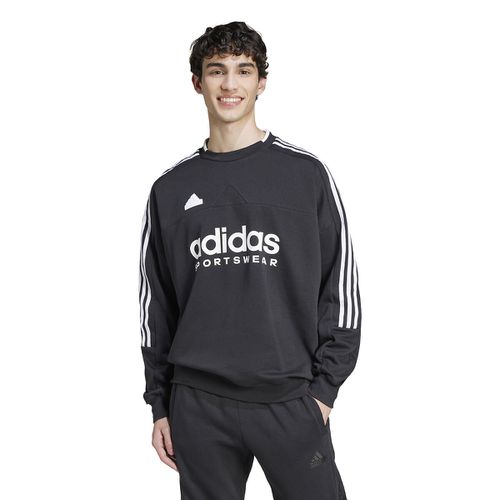 Felpa girocollo doppio logo, 3 bande Tiro - adidas Performance - Modalova