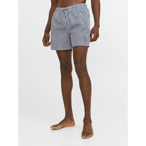 Shorts Da Bagno A Righe - jack & jones - Modalova