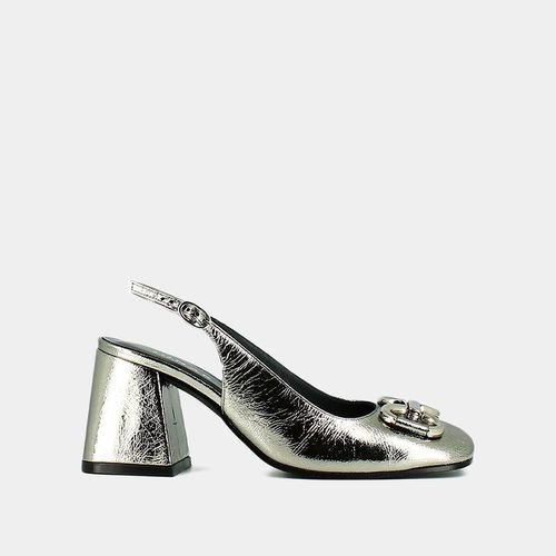 Decolleté slingback in pelle Double - JONAK - Modalova