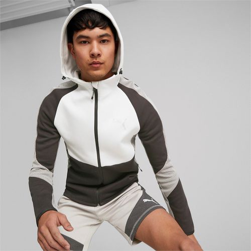 Felpa Evostripe Full-Zip Hoodie - PUMA - Modalova